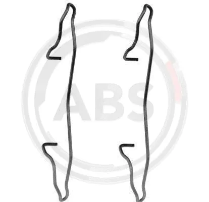Accessory Kit, disc brake pad (1186Q)