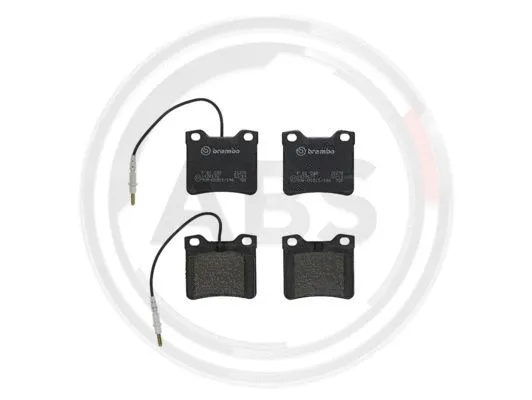Brake Pad Set, disc brake (P61038)