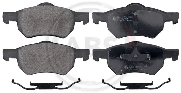Brake Pad Set, disc brake (37469)