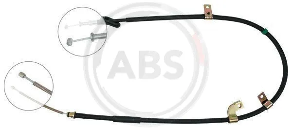 Cable Pull, parking brake (K15858)