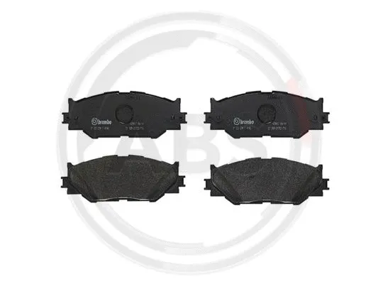 Brake Pad Set, disc brake (P83074)