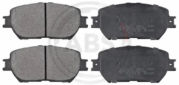 Brake Pad Set, disc brake (37356)