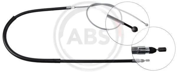 Cable Pull, parking brake (K19026)