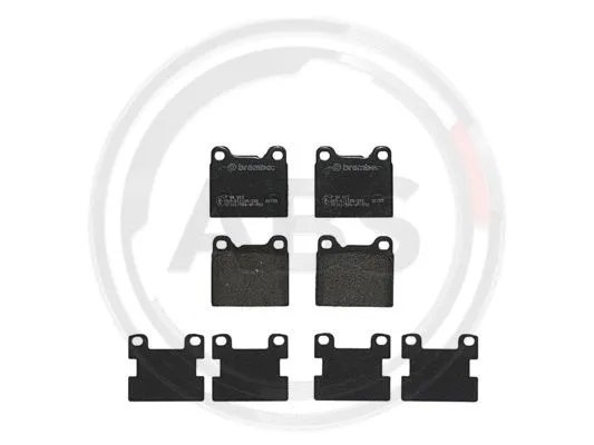 Brake Pad Set, disc brake (P86002)