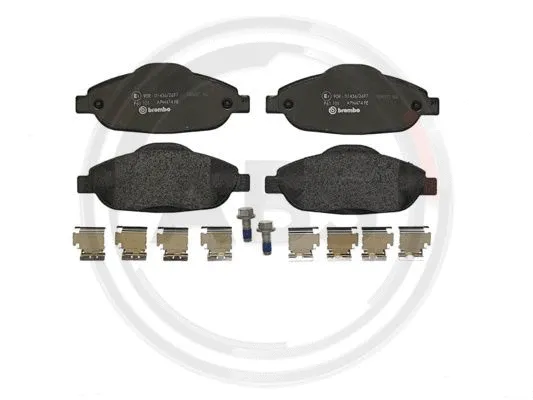 Brake Pad Set, disc brake (P61101)