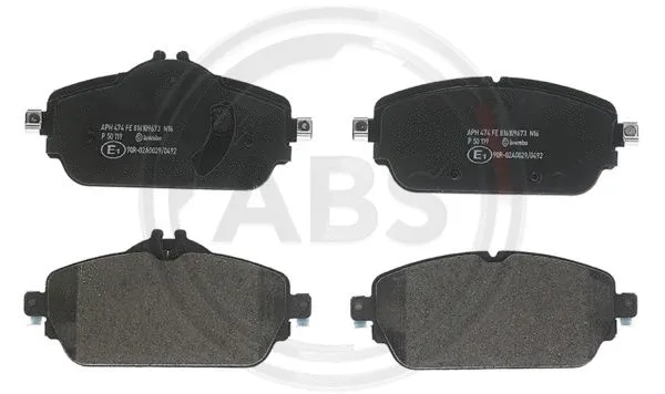 Brake Pad Set, disc brake (P50119)