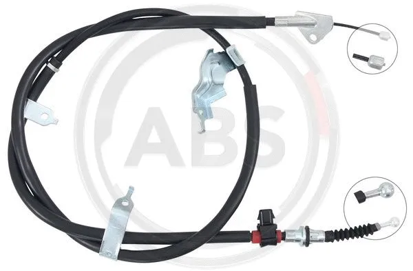 Cable Pull, parking brake (K17604)