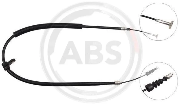Cable Pull, parking brake (K17957)