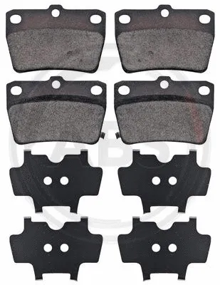 Brake Pad Set, disc brake (37227)