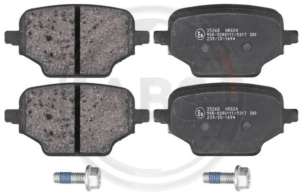 Brake Pad Set, disc brake (35268)