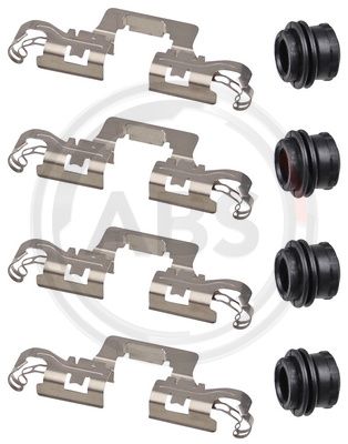 Accessory Kit, disc brake pad (0128Q)