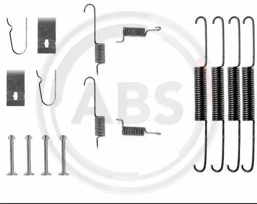 Accessory Kit, brake shoes (0664Q)