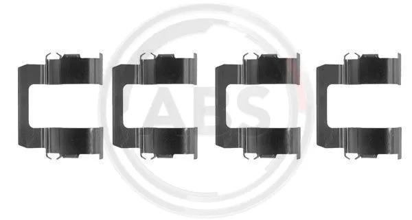 Accessory Kit, disc brake pad (1102Q)