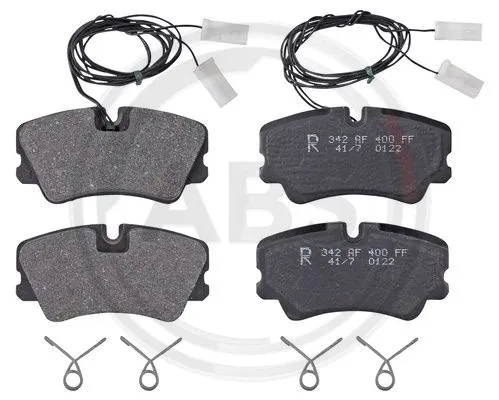 Brake Pad Set, disc brake (36592)