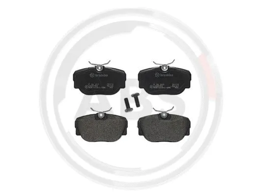 Brake Pad Set, disc brake (P06010)