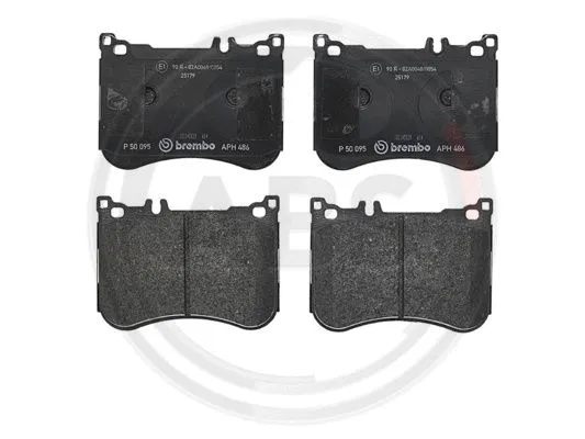 Brake Pad Set, disc brake (P 50 095)