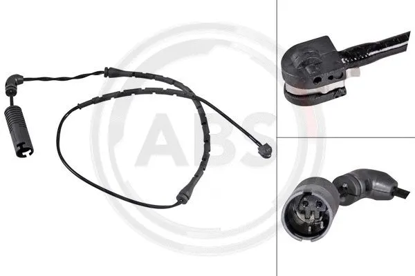 Warning Contact, brake pad wear (39585)