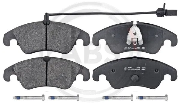 Brake Pad Set, disc brake (37587)