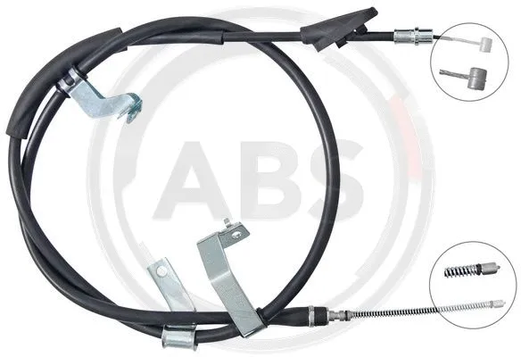 Cable Pull, parking brake (K17303)