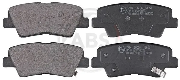 Brake Pad Set, disc brake (37914)