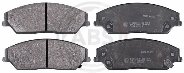 Brake Pad Set, disc brake (35257)