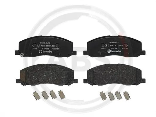Brake Pad Set, disc brake (P59058)
