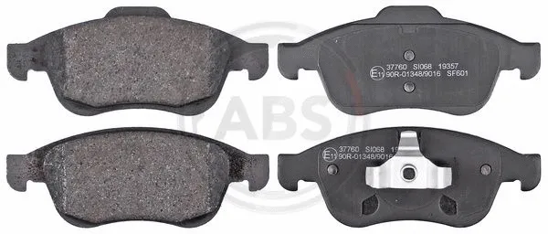 Brake Pad Set, disc brake (37760)