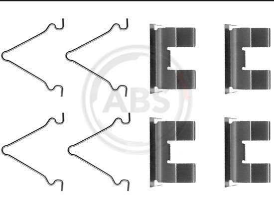 Accessory Kit, disc brake pad (1059Q)