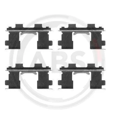 Accessory Kit, disc brake pad (1253Q)