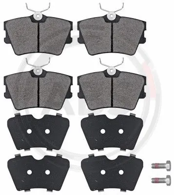 Brake Pad Set, disc brake (36983)