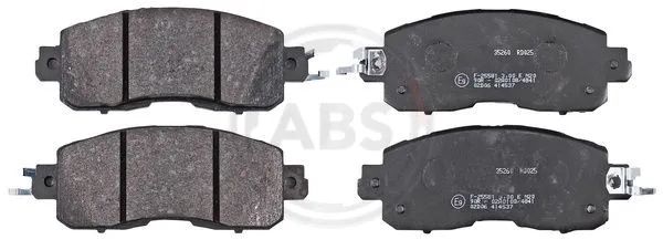 Brake Pad Set, disc brake (35260)