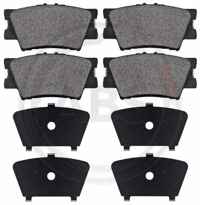 Brake Pad Set, disc brake (37545)