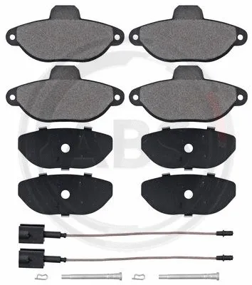 Brake Pad Set, disc brake (37595)