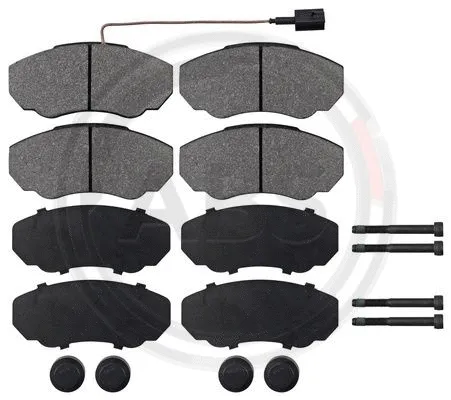 Brake Pad Set, disc brake (37331)