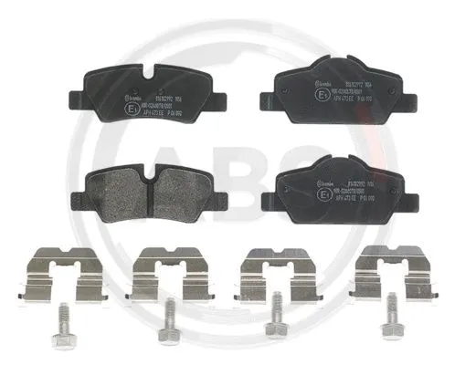 Brake Pad Set, disc brake (P06090)