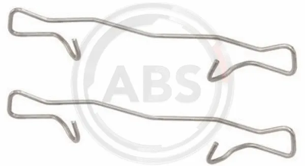 Accessory Kit, disc brake pad (1755Q)