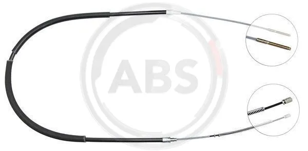 Cable Pull, parking brake (K12546)