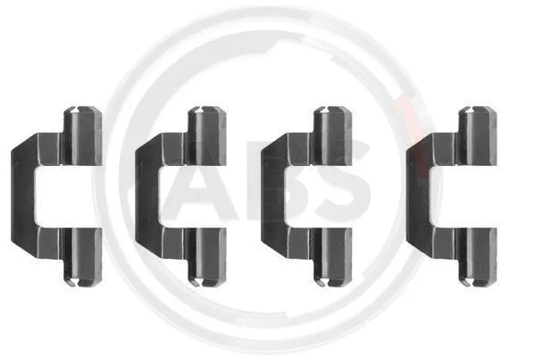 Accessory Kit, disc brake pad (1077Q)