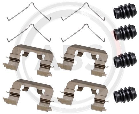 Accessory Kit, disc brake pad (1989Q)