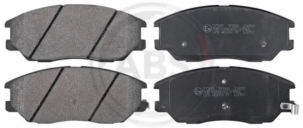 Brake Pad Set, disc brake (37505)