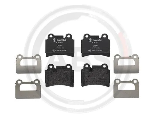 Brake Pad Set, disc brake (P85111)