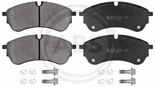 Brake Pad Set, disc brake (35204)