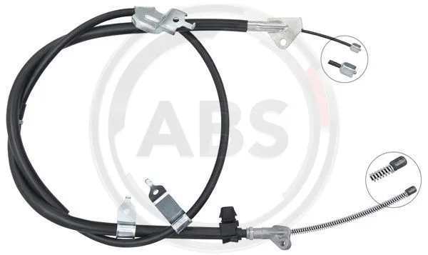 Cable Pull, parking brake (K14025)