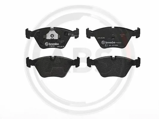Brake Pad Set, disc brake (P06012)