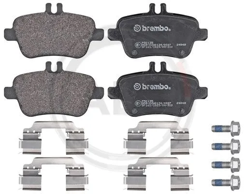 Brake Pad Set, disc brake (P50135)