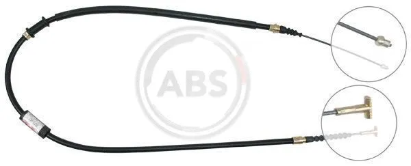 Cable Pull, parking brake (K11038)