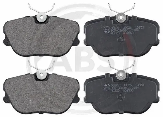 Brake Pad Set, disc brake (36622)