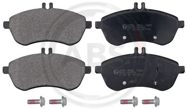 Brake Pad Set, disc brake (37584)