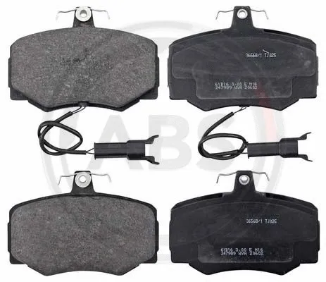 Brake Pad Set, disc brake (36568/1)