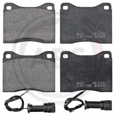 Brake Pad Set, disc brake (36634)
